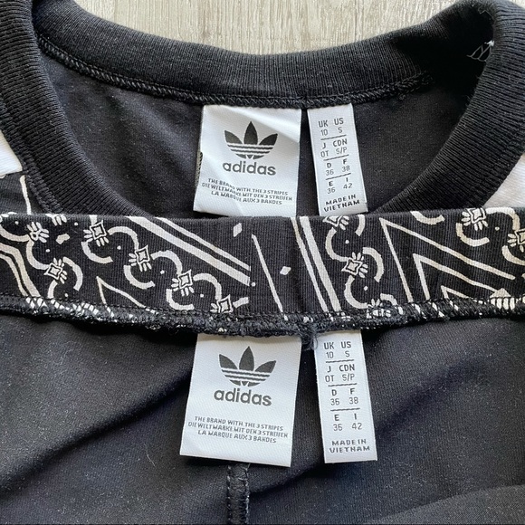 Adidas Originals Black White Preta Set - Picture 7 of 7